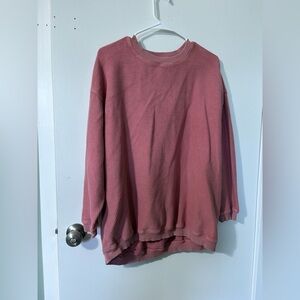 Aerie waffle knit crewneck